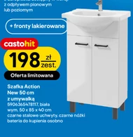 Szafka z umywalką Action