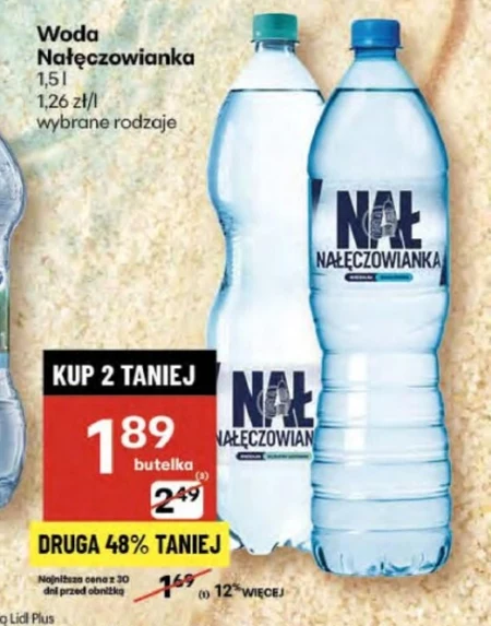 Woda mineralna Nałęczowianka