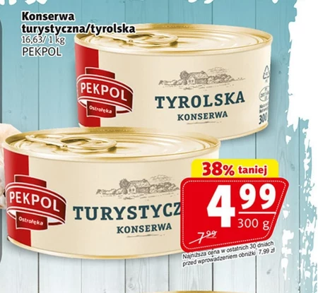 Konserwa turystyczna Pekpol
