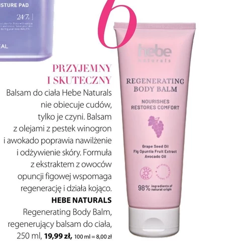 Balsam do ciała Hebe  Naturals