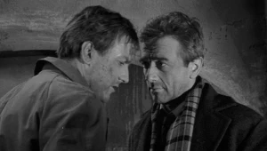 Ignacy Gogolewski i Andrzej Łapicki w filmie "Mistrz"