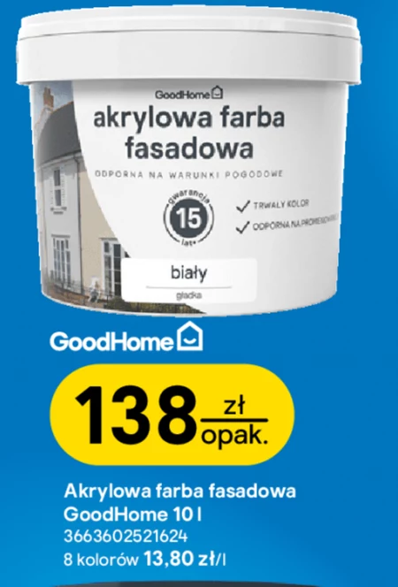 Акрилова фарба GoodHome