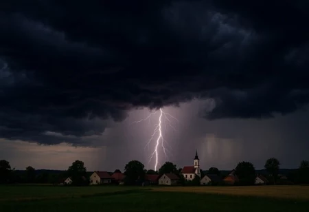 Gdzie jest burza? Nad miasteczkiem