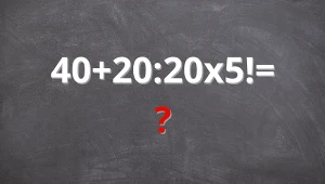 Test na szybkie myślenie. Najlepsi rozwiązują w pamięci w 5 sekund