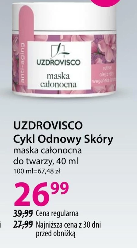 Maska do twarzy Uzdrovisco