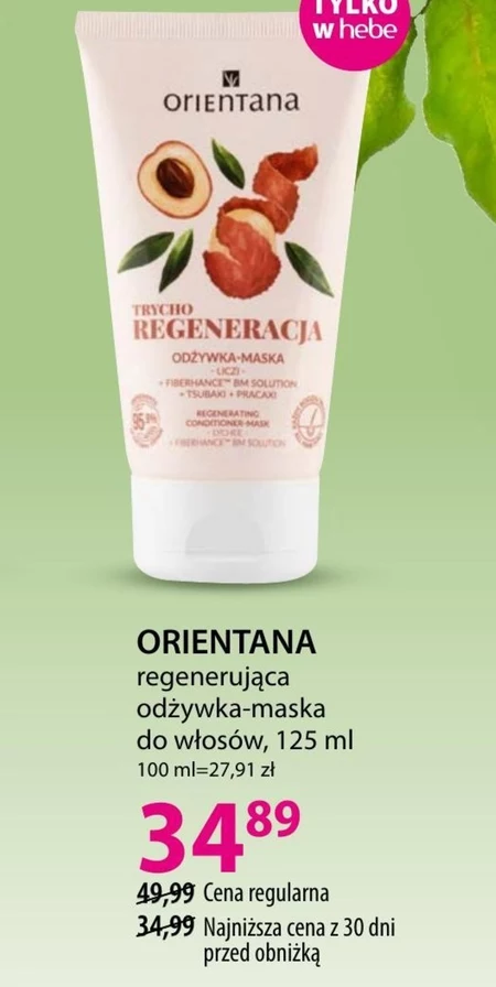 Maska do włosów Orientana
