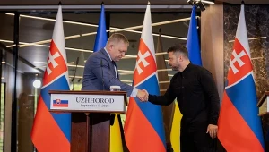 Robert Fico spotkał się z Wołodymyrem Zełenskim
