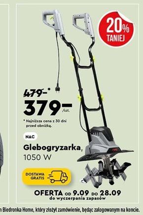 Glebogryzarka Nac niska cena