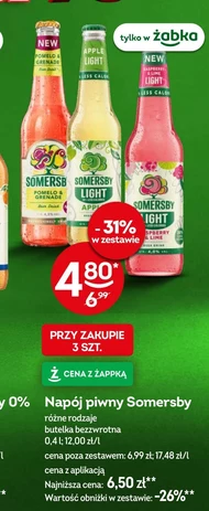 Napój piwny Somersby