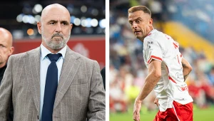 Szpilka wbita w Probierza, to widać od razu. Grosicki się nie powstrzymał