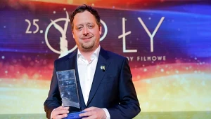 Jan Holoubek z nagrodą Orzeł za najlepszy filmowy serial fabularny za "Wielką wodę"