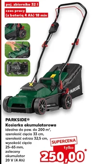 Kosiarka akumulatorowa Parkside