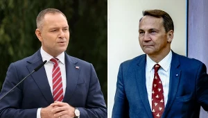 Wymiana wpisów na linii Karol Nawrocki - Radosław Sikorski