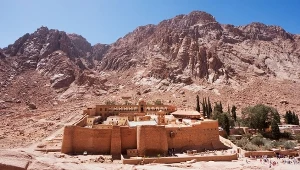 Klasztor św. Katarzyny u podnóża góry Synaj