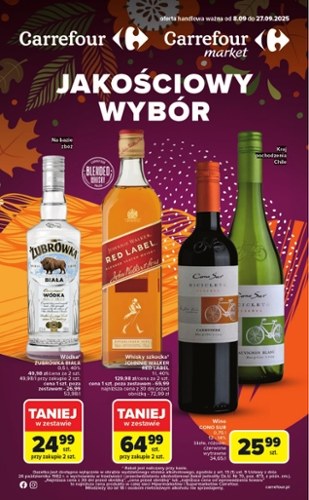 Gazetka promocyjna Carrefour, ważna od 08.09.2025 do 27.09.2025.