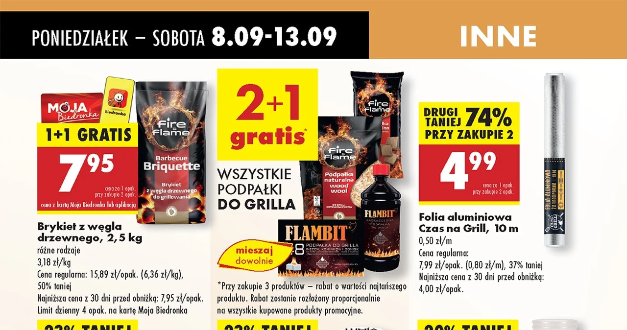 Biedronka Gazetka Promocyjna - oferty, rabaty, kupony [08.09 do 13.09. ...