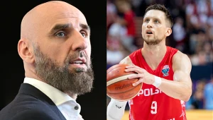 Marcin Gortat (L) i Mateusz Ponitka (P)