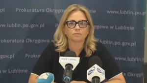 Upadek drona w miejscowości Polatycze. Są nowe informacje, na zdj. prok. Agnieszka Kępka