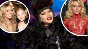 Mariah Carey, Ariana Grande, Lady Gaga i Sabrina Carpenter podczas gali MTV VMA 2025