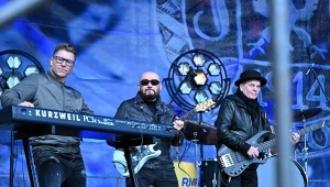 Wojtek Horny (pierwszy z lewej) odszedł z Kombii. Obok Grzegorz Skawiński i Waldemar Tkaczyk