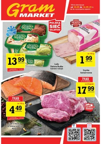 Gazetka promocyjna Gram Market, ważna od 10.09.2025 do 16.09.2025.