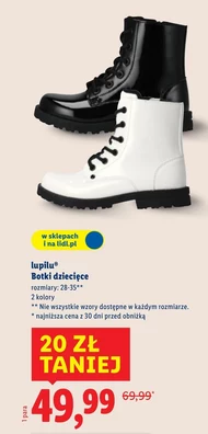 Botki dziecięce Lupilu