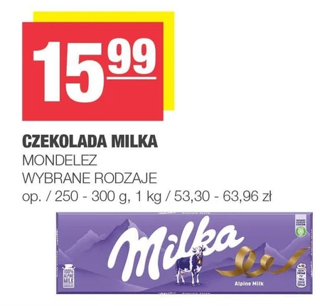 Czekolada Milka