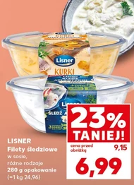 Filety śledziowe Lisner