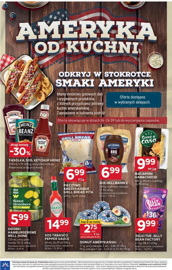 Ameryka od Kuchni - Stokrotka Optima