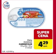 Filety śledziowe Carrefour