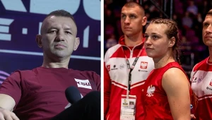 Tomasz Adamek i Julia Szeremeta