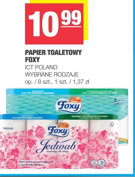 Papier toaletowy Foxy