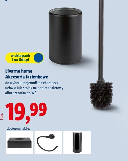 Akcesoria do łazienki Livarno