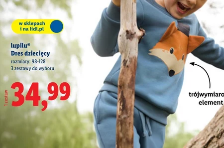 Dres dziecięcy Lupilu