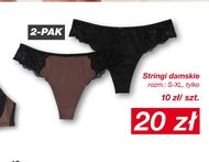 Stringi damskie