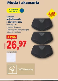 Majtki damskie Esmara