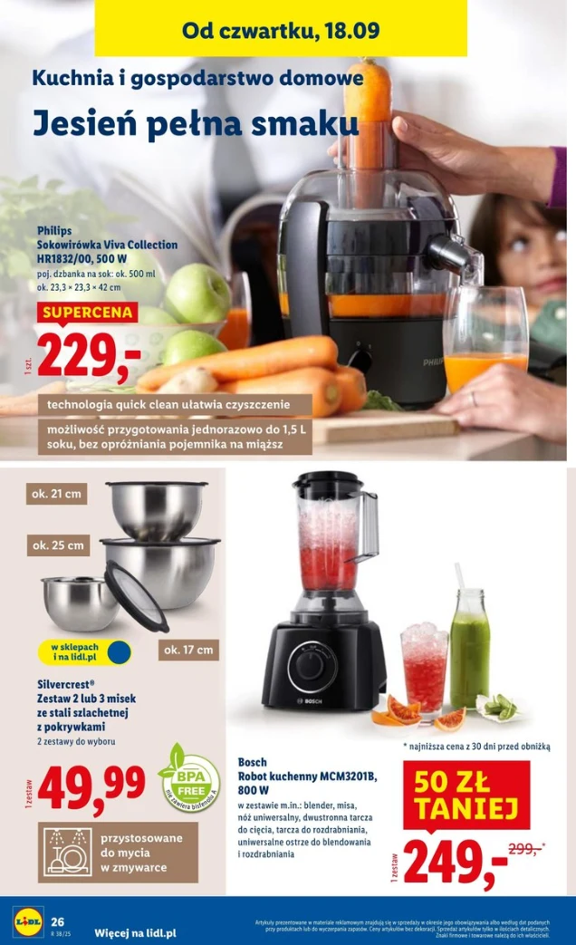 Jesień pełna smaku - Lidl