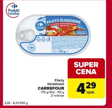 Філе оселедця Carrefour