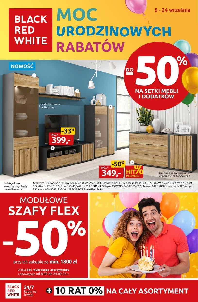 gazetki Black Red White