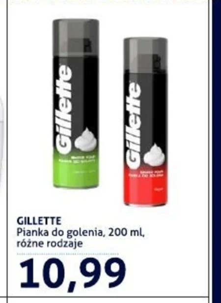 Pianka do golenia Gillette