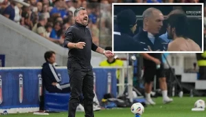 Skandaliczne zachowanie trenera. Rzucił się na asystenta, sceny rodem z MMA