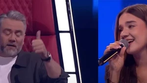 Julia Wasielewska wybrała Kubę Badacha na swojego trenera w "The Voice of Poland"