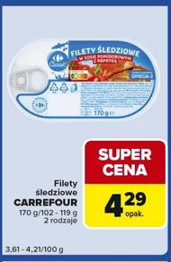 Filety śledziowe Carrefour