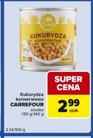 Kukurydza konserwowa Carrefour