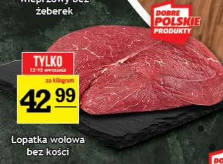 Łopatka bez kości