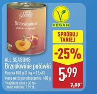 Половинки персика All Seasons