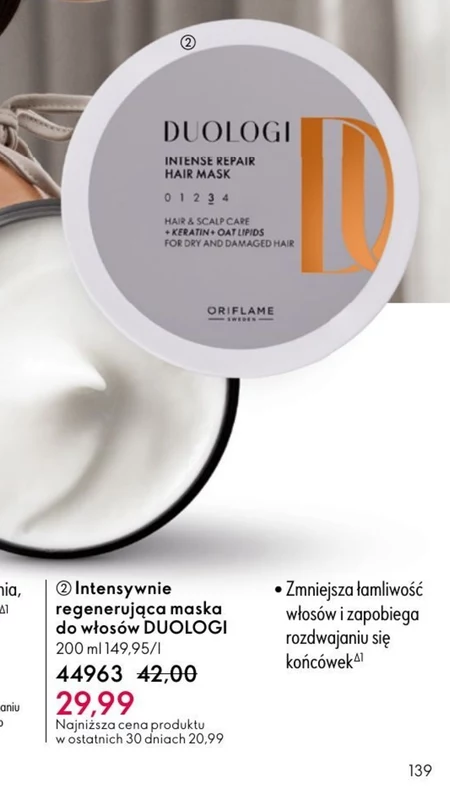 Maska do włosów Duologi