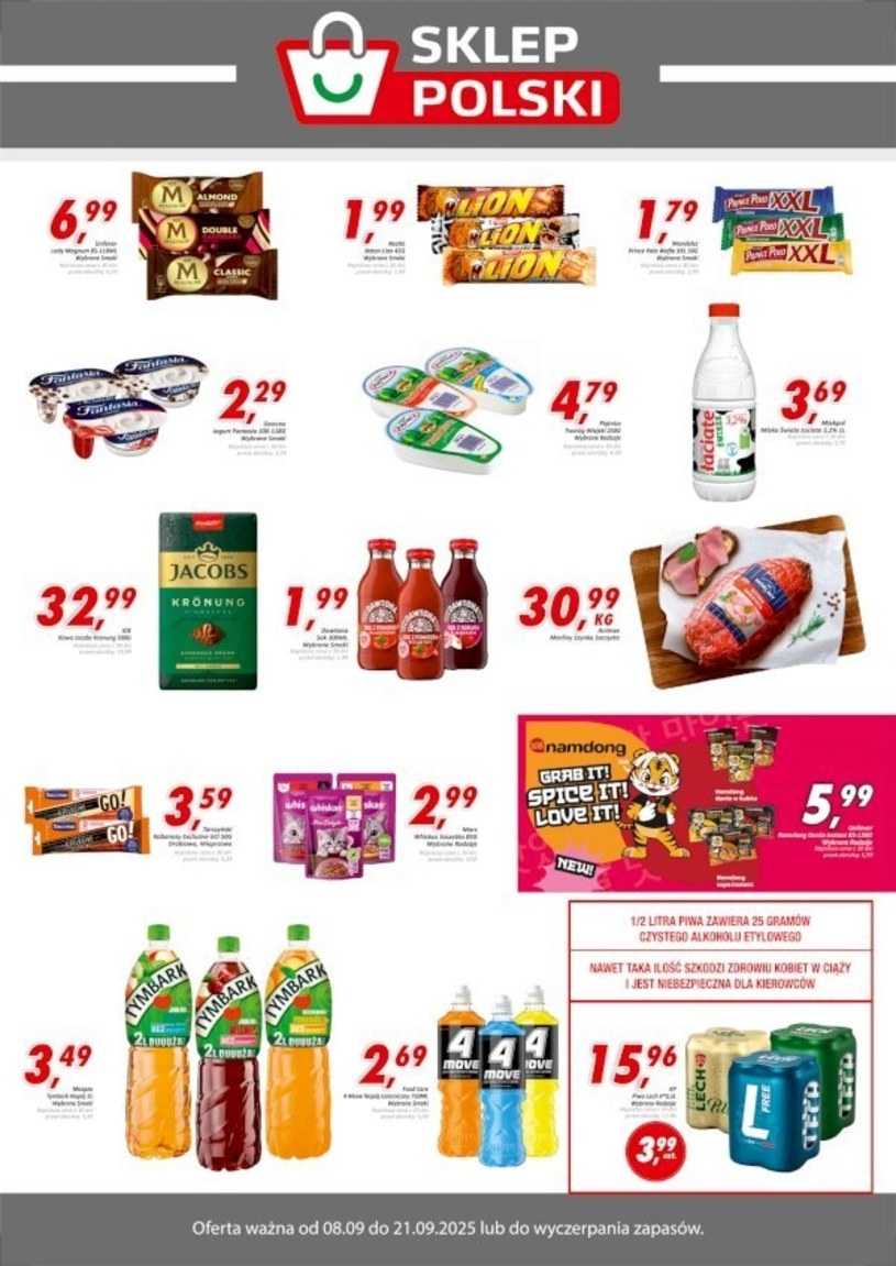 Gazetka promocyjna Sklep Polski - ważna od 08. 09. 2025 do 21. 09. 2025