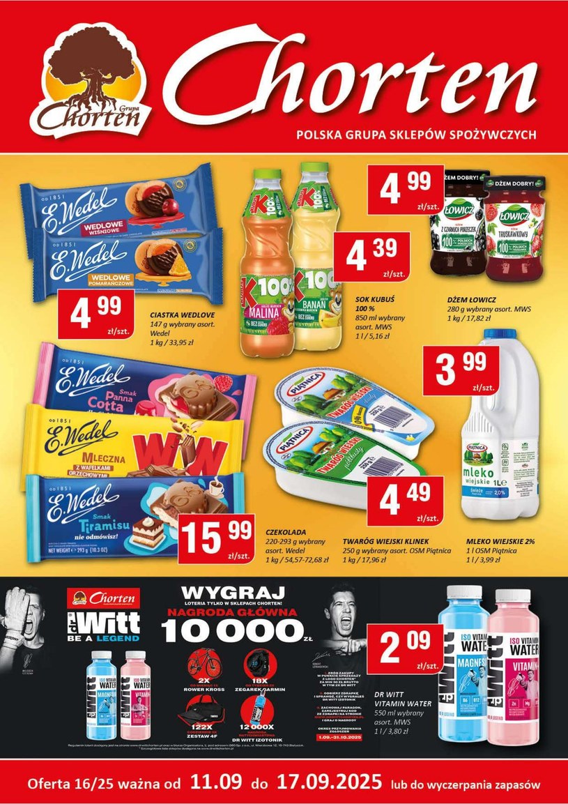 Gazetka promocyjna Chorten - ważna od 11. 09. 2025 do 17. 09. 2025