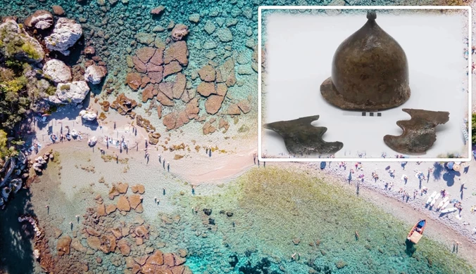 Sensacja archeologiczna na Sycylii. Kompletny rzymski hełm z bitwy, która zakończyła I wojnę punicką